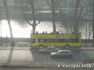 Автобусные экскурсии по Парижу