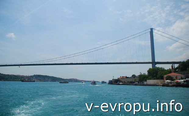Мост в Стамбуле через Босфор