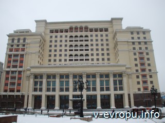 Гостиница Москва в городе Москва