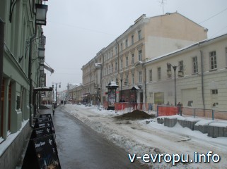 Камергерский переулок – пешеходная улица Москвы