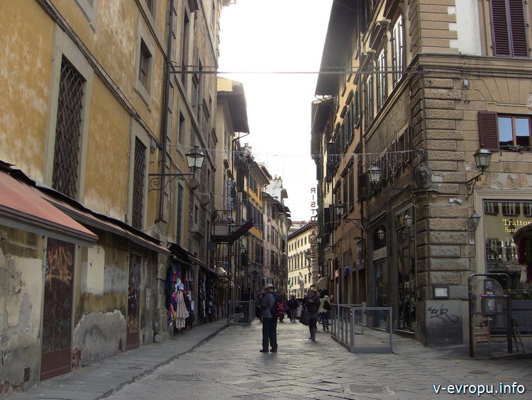 Улочка в центре Флоренции