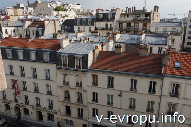 В Париж на День рожденья с Paris Pass. Вид с балкона парижской квартиры