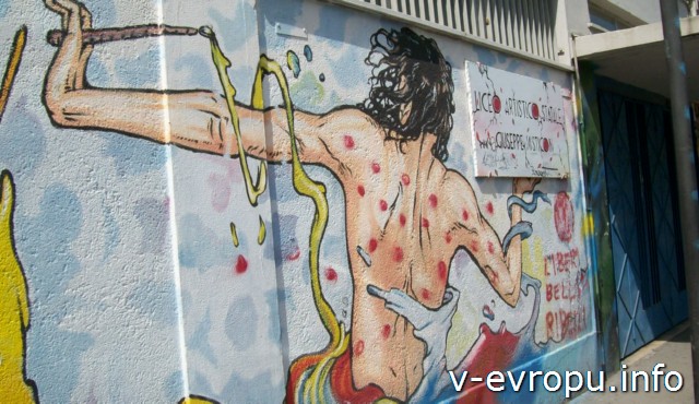 Граффити - достопримечательность современной Пескары