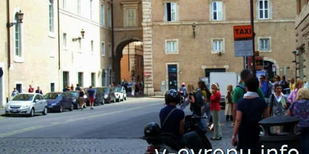 Фото Такси в Риме