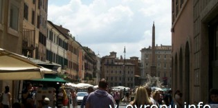Фото площади Навона в Риме