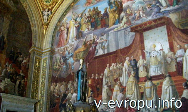 Ватиканские Музеи. Зал дель Иммаколата Консеционе