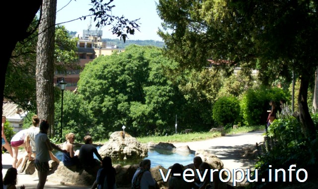 Сады Холма Пинчо в Риме