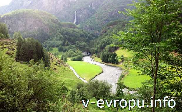 Природа в Норвегии: Мюрдал-Флом
