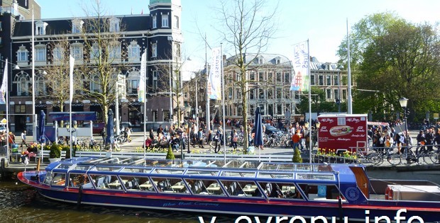 Прогулки по каналам Амстердама