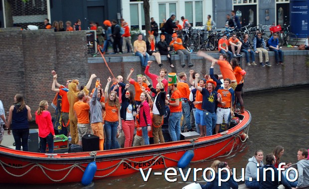 День Короля Голландии в 2014 году