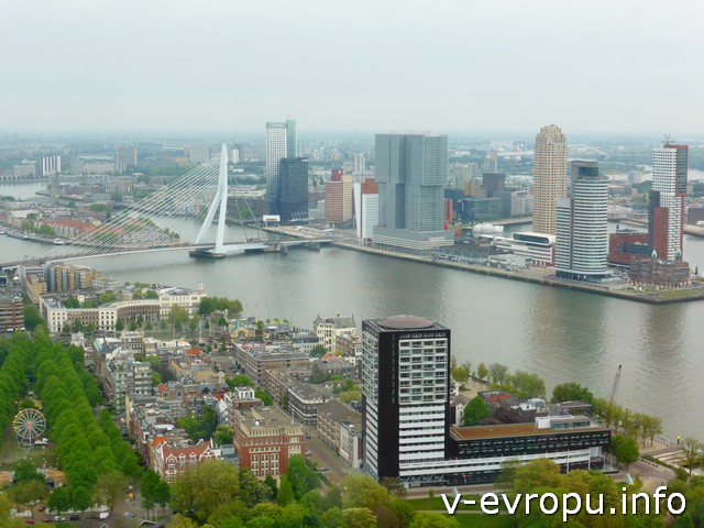 Роттердам - вид с обзорной башни