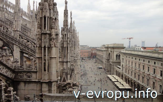 Система контрфорсов и аркбутанов Миланского Кафедрального собора