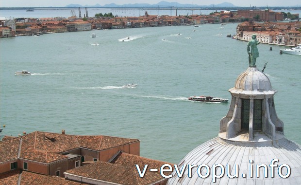Вид на Венецианскую лагуну