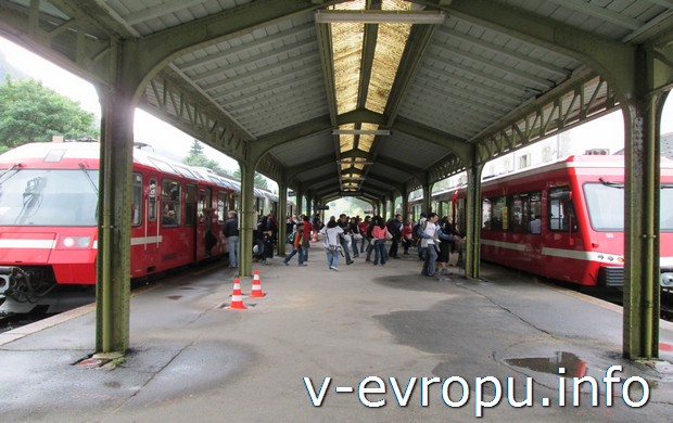 ЖД станция Vallorcine