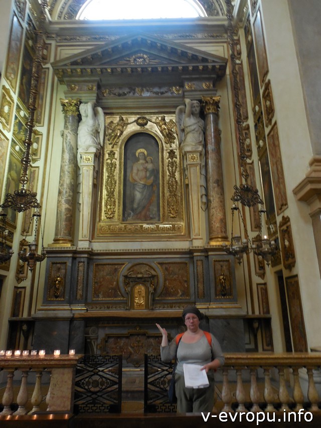 Наталья во время квеста нашла икону Девы Марии, которую видел своими глазами сам Леонардо!