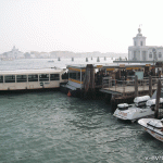Причал водных трамваев в Венеции