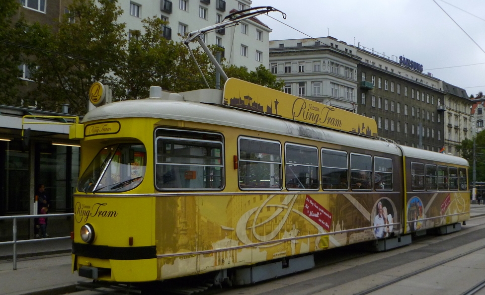 Экскурсионный трамвай в Вене