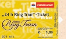 Билет на экскурсионный трамвай в Вене